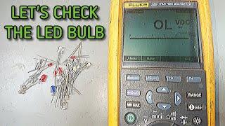 how to check a LED bulb | how to check a LED bulb with multimeter