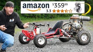 We Bought the Cheapest 250cc 5 Speed Engine on Amazon and Put It on a Go Kart!