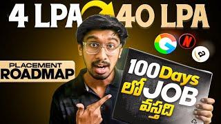 How to Get *INTERNSHIP & Job* At any SOFTWARE Company in 100 Days||In తెలుగు