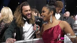 Jourds speaks with Pete Wicks at the NTA's