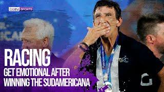 This is how Racing exploded after winning the Sudamericana! beIN SPORTS USA