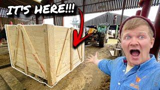 MY VERY FIRST ROBOT!!... FARMING IN THE 21ST CENTURY!
