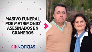 CONTINÚA INVESTIGACIÓN: Realizan MASIVO FUNERAL por matrimonio asesinado en GRANEROS - CHV Noticias