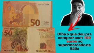 DESAFIO DOS 100 EUROS l SUPERMERCADO l ITÁLIA