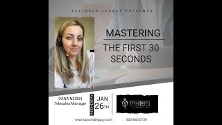 Telesales: Mastering the First 30 Seconds