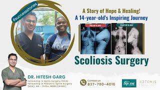 Kenyan Girls' Journey to Successful Scoliosis Surgery in India : A Story of Hope and Healing
