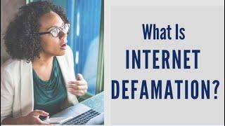 What Is Internet Defamation? | Sameer Somal, Blue Ocean Global Technology