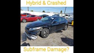 Rebuilding a Wrecked How We Restore 2012 Kia Optima Hybrid