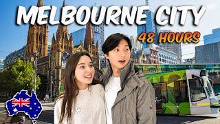 48 Hours Travelling in Melbourne City 2024  Australia Vlog