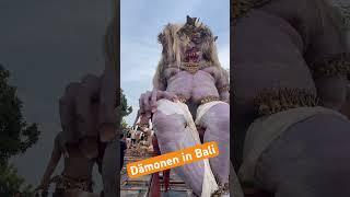 Dämonen in Bali - Ausklang Nyepi