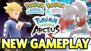 NEW POKEMON TRAILERS! HISUIAN ZORUA GAMEPLAY REACTION in Pokemon Legends Arceus!