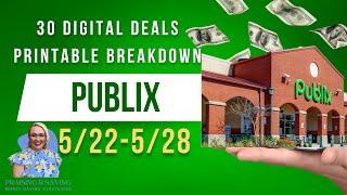 30 Digital Deals at Publix for 5/22-5/28 with IBOTTA, Fetch, Publix Digital Coupons and BOGO