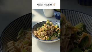 Millet Noodles  #proteinrichrecipe #proteinnoodles #recipe #healthy #food