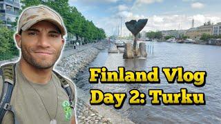 Shouting "Bruh" in a Medieval Castle - Finland Vlog Day 2