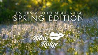 Top 10 Things to Do in Blue Ridge (Spring Edition)