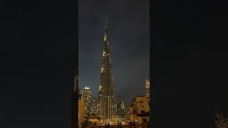 Dubai Burj Khalifa night view is INSANE