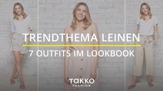 Trendthema Leinen - 7 Outfits im Lookbook | Der luftige, natürliche Stoff für den Sommer