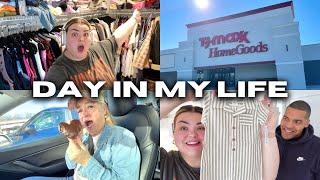 TJ MAXX SHOPPING & CLOSET DECLUTTER + ORGANIZATION | DAILY VLOG