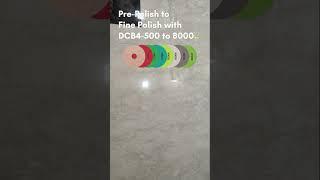 Italian Marble Polishing by using Surie Polex products! #marblepolishing #italianmarble #marble