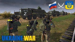 UKRAINIAN SOLDIERS ATTACKED RUSSIAN ARTILLERY CONVOY!!!