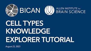 BICAN presents: Cell Types Knowledge Explorer tutorial