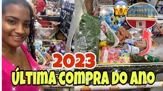 Compras do mês de dezembro  !!! Última compra do ano 2023