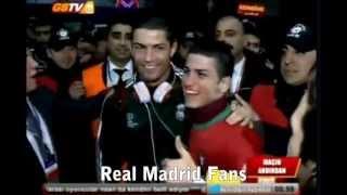 Cristiano Ronaldo and his twin Gökmen Akdogan - Istanbul 09.04.2013