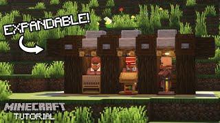 Minecraft: EASY Villager Trading Hall Tutorial (How To Build)