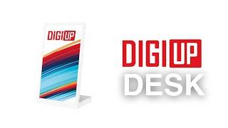 DIGIUP Desk | Your new digital signage solution | best systems