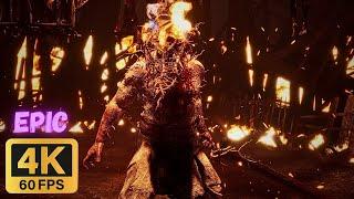 Surtr The Fire Giant Epic Boss Fight - Hellblade: Senua's Sacrifice (4K60FPS No Commentary)