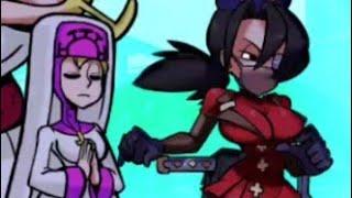 *Their reaction to JoJo Siwa Skullgirls Mobile Gameplay