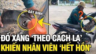 Đi đổ xăng THEO CÁCH ĐỘC LẠ, bác trai khiến anh nhân viên NGỠ NGÀNG | Tin Ngắn 3 Phút