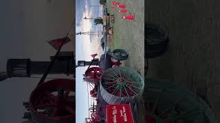 25hp Waterloo Steam engine on the Baker fan #steamengine #tractorshow