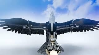 TECHING 3D Metal Mechanical Eagle Crafts - EngineDIY