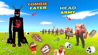 Evil zombie eater vs Zombie head Dead vs Evil battle in ARBS