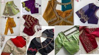 Blouse collection new model trendy collection grand look design #blouse