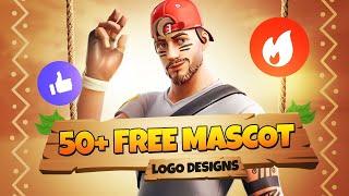 50+ Best Free Gaming Logo Templates No Text | Edit Without a Software