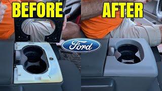 DIY Repair/Replace Ford F150 Console Cup Holder | 2004-2014