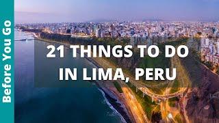 Lima Peru Travel Guide: 21 FUN Things To Do In LIMA