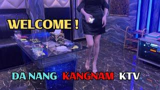 Confident with strange girl and interesting dress at KANG-NAM Karaoke with Mr. Kim