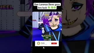 Who else pulled Don Lorenzo #roblox #robloxshorts #bluelockrivals #bluelock #gaming #anime