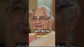 Sudha Murthy's Belief 