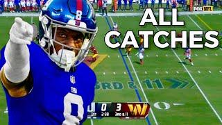 Malik Nabers Week 2 Highlights | Every Target and Catch Vs Commanders