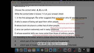 REAL EXAM IELTS PASSAGE 3 UZBEK TILIDA | What makes a musical expert?