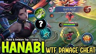 25 KILLS + SAVAGE!! HANABI MVP 60.0 POINTS WITH NEW 1 SHOT BUILD 2024 - BUILD TOP 1 GLOBAL HANABI