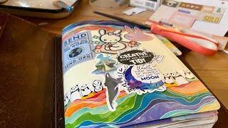 Junk Journal January 2025- Day 11: Magazine-  How I’m enjoying the process and using my stash!