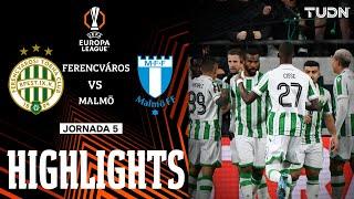 HIGHLIGHTS - Ferencváros Vs Malmo | UEFA Europa League 2024/25 | TUDN