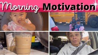 My morning routine | realistic routine +  DIY Starbucks coffee  at home | mother daughter bonding