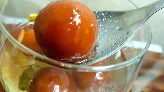 bread gulab jamun | easy recipe | gulab jamun recipe #cookwithrushda