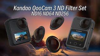 To BE or not to BE? Thoughts on Kandao QooCam 3 series ND Filter Set